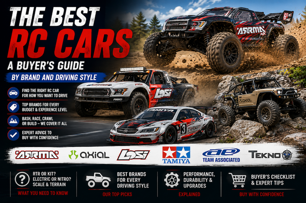 The Best RC Cars in 2026: A Buyer's Guide by Brand and Driving Style