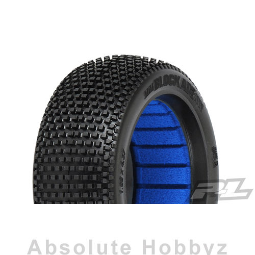 Pro-Line Blockade 1/8 Buggy Tires w/Closed Cell Inserts (S3) (Soft) (2)