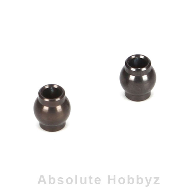 Team Losi Racing Hard Anodized Steering Balls (2), SCTE 2.0
