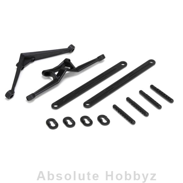 Team Losi Racing Body Mount Set: 22SCT 2.0
