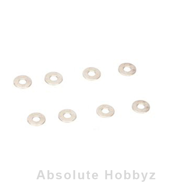 Team Losi Racing 16mm Shock Piston Washer (8): 8IGHT Buggy 3.0