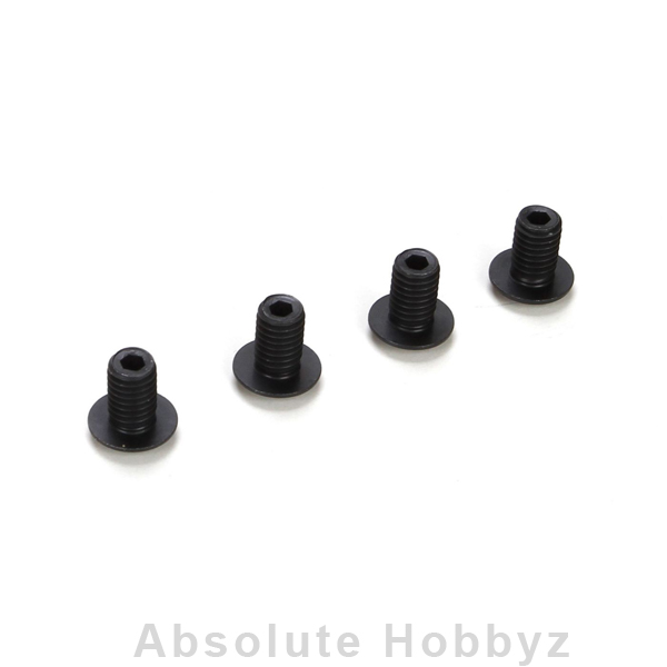 Team Losi Racing Droop Screw (4): 8B 3.0