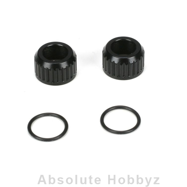 Team Losi Racing Shock Cap: Bottom (2): 22