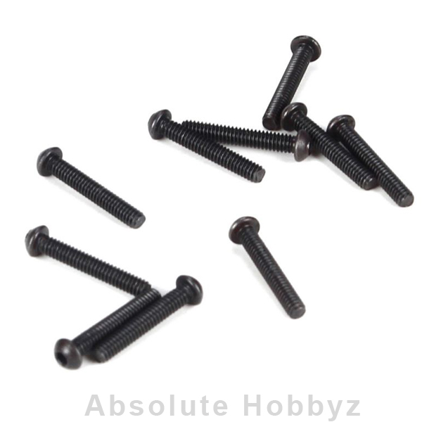 Team Losi Racing Button Head Screws, M2 x 12mm (10)
