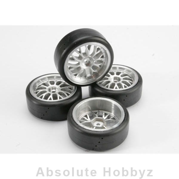 Traxxas Tires, Glued (Nitro 4-Tec (4)