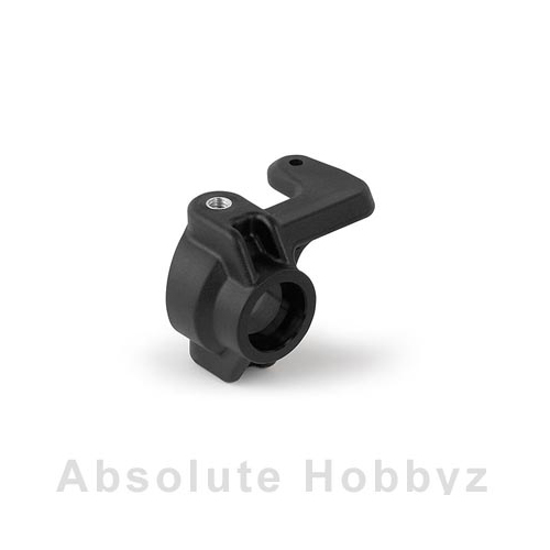 XRAY XB808 Composite Steering Block Left - Moulded-In Steel Bushing