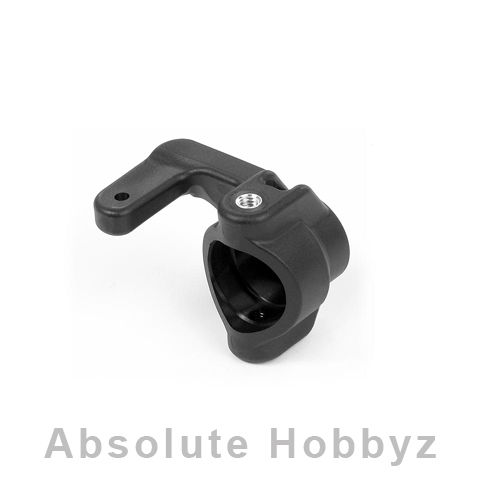 XRAY XB9 Composite Steering Block Left - Moulded-In Alu Bushing