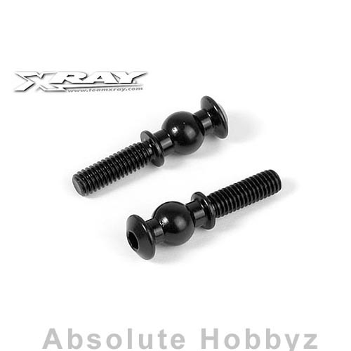 XRAY Ball Stud 6.8mm With Backstop L=13mm - M4 (2)