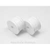 Serpent 61mm Rear 1/10 Buggy Wheel (White) (2) (SRX-2/SRX-4)
