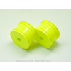 Serpent 61mm Rear 1/10 Buggy Wheel (Yellow) (2) (SRX-2/SRX-4)