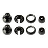 Associated Enduro Shock Parts Black Aluminum