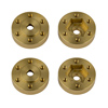 Associated FT Enduro Beadlock Hex Adapters Brass