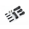 Carisma Steering Drag Link and Servo Arm Set: SCA-1E