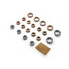 Carisma Bearing and Bushing Set (19 pcs): SCA-1E