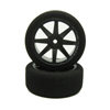 Enneti 1/10 Touring Front 26mm (30 Shore) (ET-Carbon) (1pr)