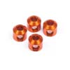 HB Racing Sway Bar Stop Collar (Orange/4pcs)