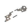 Kyosho Optima Rear Plate (Gunmetal)