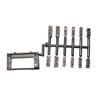 Mugen Seiki H0362b Servo Mount Parts: MRX7/6X