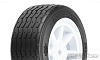 Protoform Vintage Racing Pre-Mounted Front Tire (26mm) (White) (2)