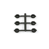 Serpent Trans-Case Inserts  4 Gear Laydown (6) SRX2 MH