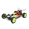 Team Losi Racing Light Weight Body & Wing Clear, w/Stickers: 22 4.0