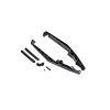 Team Losi Racing Mud Guard Set, Stiffezel with Fan Mount: 22 4.0