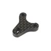 Team Losi Racing Carbon Bell Crank Plate: 22X-4