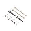 Team Losi Racing CVA Driveshaft Set Complete Aluminum: 22 3.0 SR