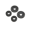 Team Losi Racing Narrow Gear Set, Laydown Idler, Diff (2): 22 4.0 SR