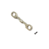 Team Losi Racing Toe Plate, LRC, Aluminum: 22 4.0