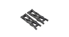 Team Losi Racing Rear Arm Set Stiffezel: 22T 4.0, SCT 3.0
