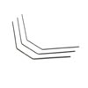Team Losi Racing Sway Bar Set 1.0/1.2/1.4mm (3): 22X-4