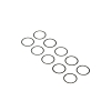 Team Losi Racing 10 x 14mm Shims, 0.1mm and 0.2mm (5 each)