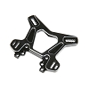 Team Losi Racing Front Shock Tower, Black, Aluminum: 8X/8XE