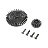 Team Losi Racing Ring and Pinion, Composite (Center Diff Only): 22X-4