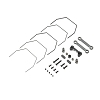 Team Losi Racing Rear Sway Bar Set Laydown 22 4.0