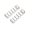 Team Losi Racing 16mm EVO Front Shock Spring, 4.9 Green (2): 8B 4.0
