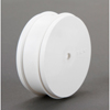 Team Losi Racing 61mm Front Wheel, 12mm Hex, White (2): 22 3.0