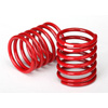 Traxxas Spring  Shock (Red) (2.8 Rate, White Stripe) (2)