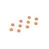 Xray Aluminum Shim 3x7x1.0mm - Orange (10)