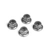 Xray Nut M4 With Flange  (10)