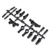 Yokomo YZ2 Dirt/Carpet Steering, Servo & Horn Parts Set