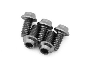 1UP Racing Titanium Pro Duty LowPro Head Screws (5) (2x5mm)