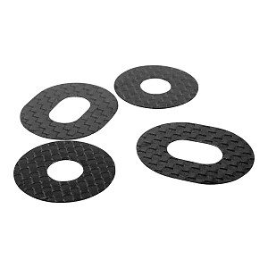 1UP Racing CF Body Hole Protectors – 1/8 Off-Road (4)