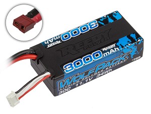 Reedy WolfPack 3S Hard Case Shorty 30C LiPo Battery (11.1V/3000mAh)