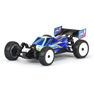 Pro-Line Limited Edition 1/14 Pre-Cut/Pre-Painted Axis Jagged (White/Blue) Body: Typhon GROM