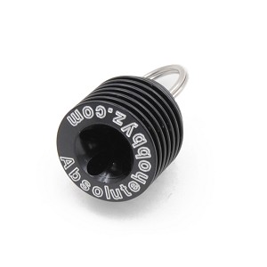 King Headz Key Chain (Black) - Absolute Hobbyz Logo