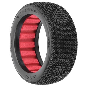 AKA Racing 1/8 Supernova Medium Longwear F/R Off-Road Buggy Tires (2)