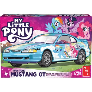 AMT 1996 Ford Mustang My Little Pony 1:25 Scale Plastic Model Kit