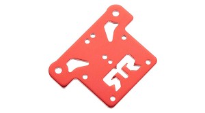 ARRMA Top Plate Aluminum Silver/Blue